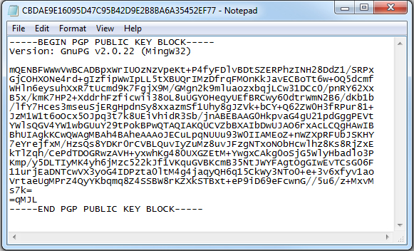 Public Key