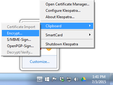 Clipboard Encrypt